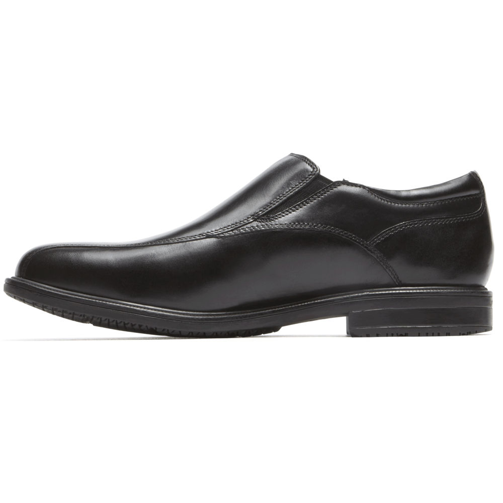 Rockport Slip-On For Mens Black - Essential Details II Bike Toe - QF5743819